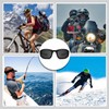 Jeemeele Motorcycle Riding Glasses Motorcycle Goggles 4PCS Padding Goggles Motorcycle