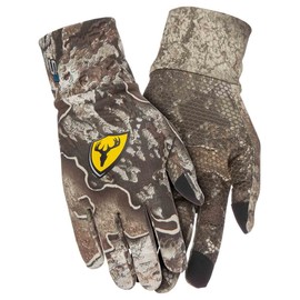 SCENTBLOCKER Shield Series S3 Touch Text Gloves, Hunting Gloves for Men (RT Excape, Small)