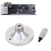 Hand Wheel Crank Handwheel Aluminum Alloy 0‑1mm Scale 80mm Diameter