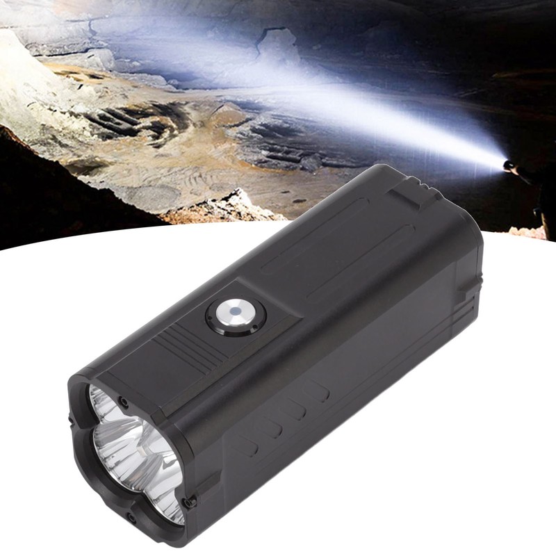 Portable Flashlight with Battery Ultra High Brightness IPX5 Waterproof Flashlight