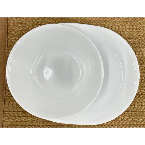 Corelle Vitrelle Winter Frost White Serving Bowl 8.5" & 12”