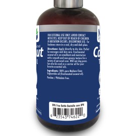 Naka Platinum Pure Fractionated Coconut MCT Oil, Non GMO, Moisturizes & Nourishes Hair and Skin, UV Protected, Made in Canada (200+70ml FREE) (Coconut MCT oil)