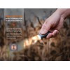 EdisonBright FENIX E03R V2 500 Lumen USB Rechargeable LED keychain