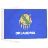 AZ FLAG Oklahoma Flag 18'' x 12'' cords - US