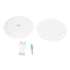 Acrylic Tweezers Stand Holder 12 Holes Rotatable Eyelash Extension Tool