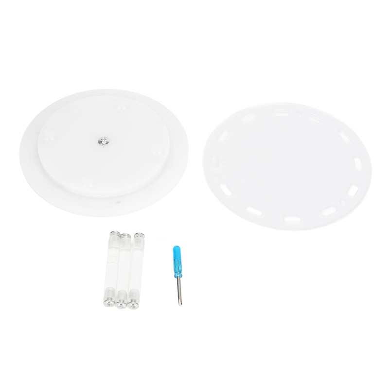 Acrylic Tweezers Stand Holder 12 Holes Rotatable Eyelash Extension Tool