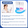 Rierousy Breath Trainer, Lung Trainer, Breathing Trainer with 4 Colourful