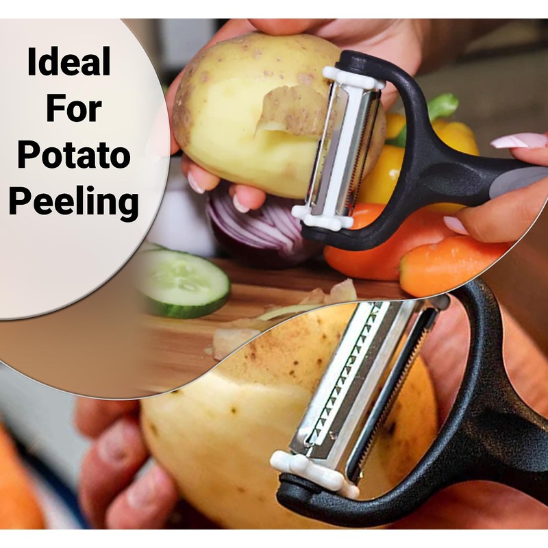 Neez 3 in 1 Vegetable Peeler - Fruit, Carrot &