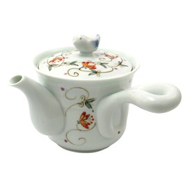 Hasamiyaki Issei Pottery Chisel Arabesque Teapot, Small