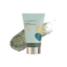 LILIBETH Magwart Clay Heating Mask, 100g/MUGWORT CLAY HEATING MASK/Mugwort Pack, Face Pack, Gel Pack, Rinse Type, Korean Skin Care, Korean Cosmetics