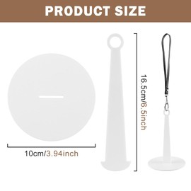 Portable Wrist Yarn Holder with Wrist Strap, Wrist Yarn Holder for Crocheting, Yarn Ball Holder Crochet Yarn Holder for Knitting Craft Lover, Beginner Spinner Yarn Holder