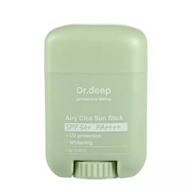 Dr. Deep [닥터딥] 시카 노세범 진정 선스틱 17g, 1개 [Dr. Deep] Cica No Sebum Calming Sun Stick 17g, 1 Piece