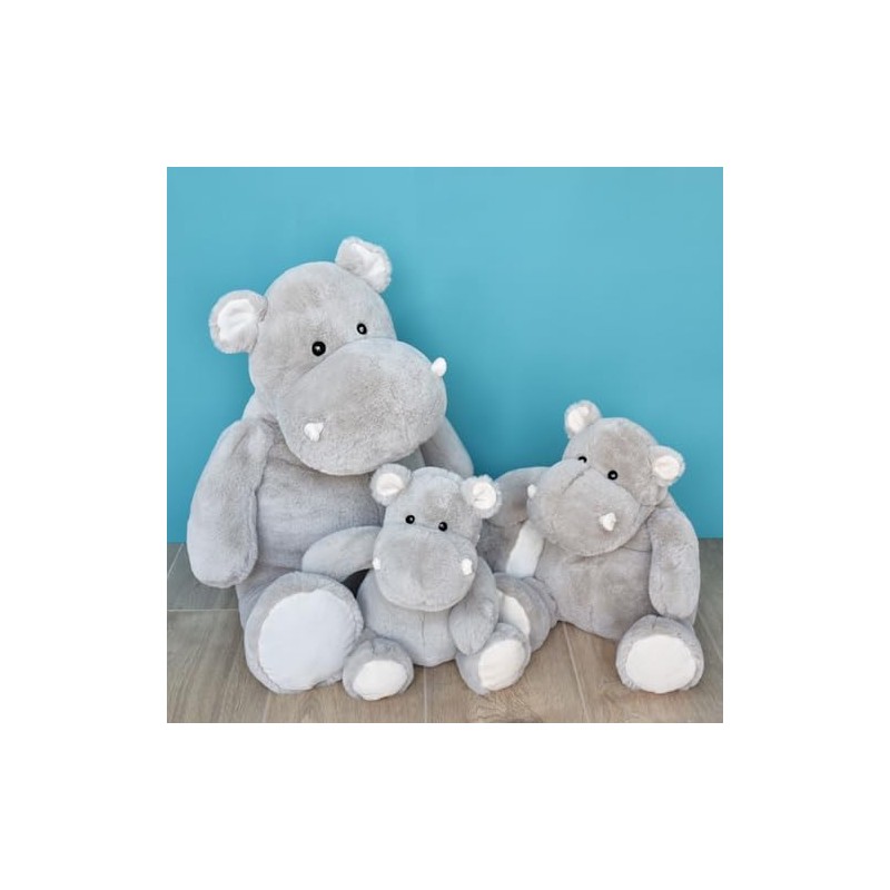 Histoire d'Ours HO2904 Hippo'dou 32 cm Grey