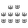 sourcing map Nylon Insert Hex Lock Nuts, 10pcs - M6