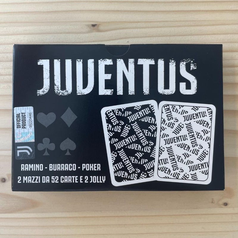 EURO PUBLISHING Carte da Gioco Juventus - Poker - Burraco