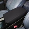 faccaibbg Armrest Cover for Lincoln Nautilus Accessories 2019-2023 (Black) Center