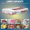 HIBAG 20 Gallon Under Bed Storage Containers, Underbed Clothing Storage