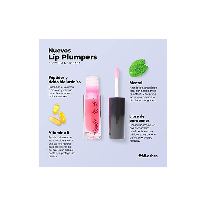 Mlashes | Volumizador para labios al instante con tinta |