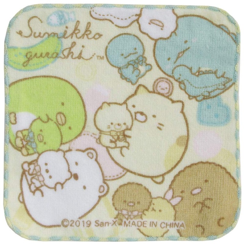Salonge 849173 Sumikko Gurashi Mini Towel 3-Piece Set