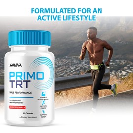 Primo TRT Supplement PrimoTRT Maximum Support Capsules, Primo TRT Maximum Strength Advanced Support Multivitamin Formula for Overall Health & Wellness, Primo TRT Supplement Pills (60 Capsules)