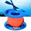 Leapiture Blue Diving Line Spool, Diving Tool Spool, Stainless Steel