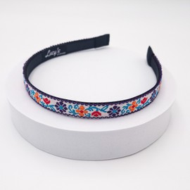 Burnaby Unique Ethnic Flower Hairband / 버나비 유니크 에스닉 플라워 헤어밴드