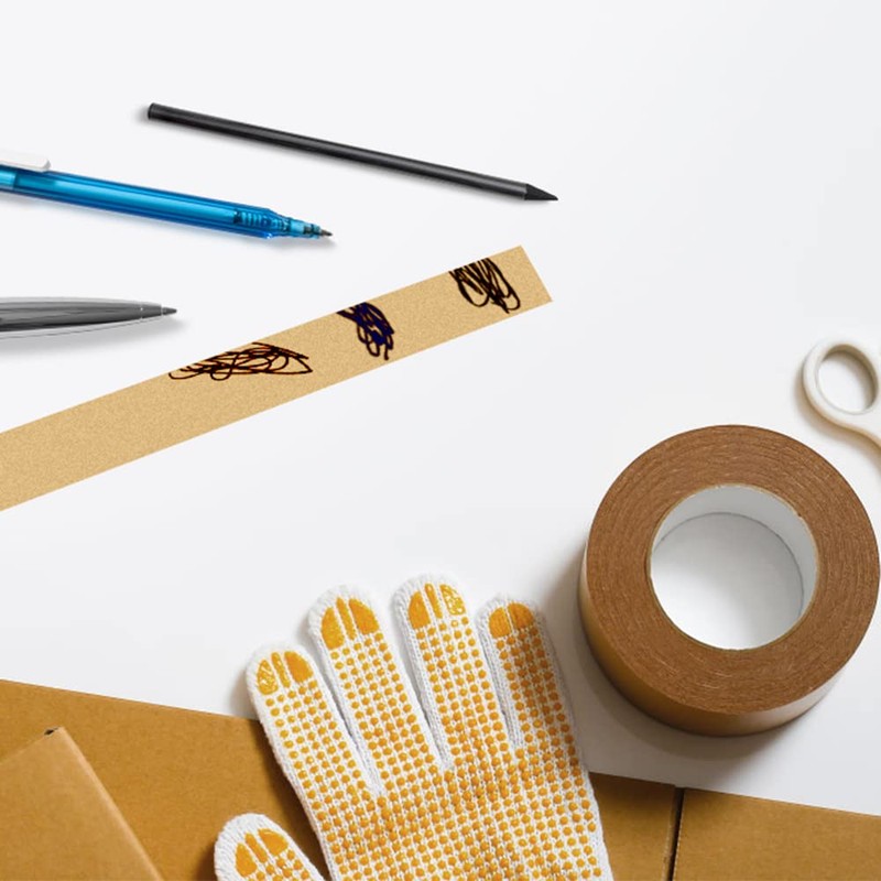 Chyaya Brown Kraft Paper Tape 48mm x 50m, Strong, Sticky,