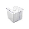 Deflecto Desk Notes Cube - Crystal Clear - Desktop Memo