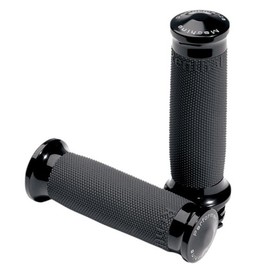 PM Performance Machine Black Contour Grips for 2008 & Newer TBW Harley Touring models - HC-63-2020-B