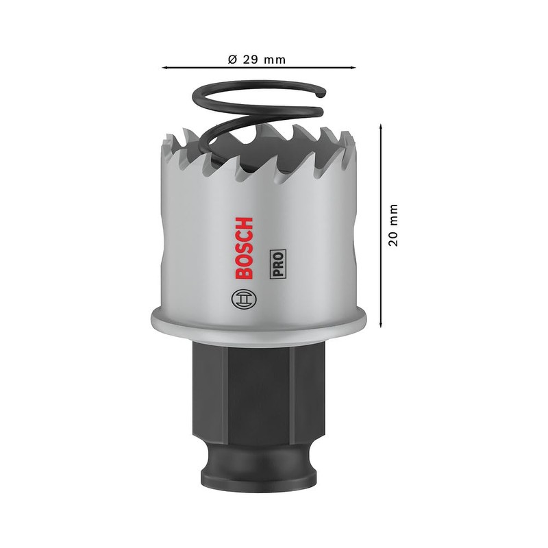 Bosch 1 x Pro Sheet Metal Power Change Plus Hole