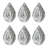sky voyage Suncatcher Dragon Eyes 38mm Transparent Chandelier Prism Set