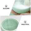 BIUDECO Makeup Brush Wash Bowl Brush Cleanser Brush Cleansing Mat