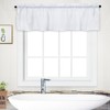 NANAN Curtain Valance,Waffle Weave Waterproof Window Valance for Bathroom,Rod Pocket