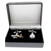 Zac's Alter Ego Golf Set Cufflinks in Gift Box