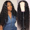 Nsvnsv 13x6 Deep Wave Lace Front Wigs Human Hair Wigs