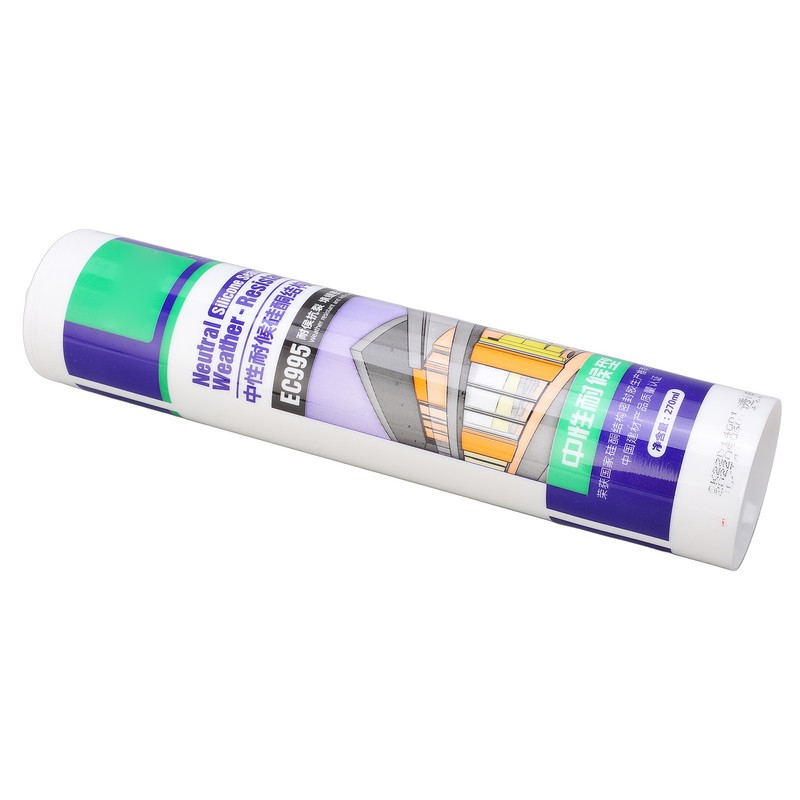 Silicone Sealant Waterproof Transparent Caulking Adhesive Cartridge RV Automotive Leak