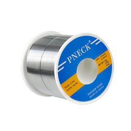 PNECK 60/40 Tin Lead Rosin Core Solder Wire For Electrical Soldering 0.039 inch-1lb (1.0mm,450g)