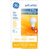 GE Incandescent 240W Soft White A21 3-Way Bulb 1 Pack