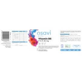 Osavi Vitamin B6 - P-5-P, 30mg - 120 Vegan caps
