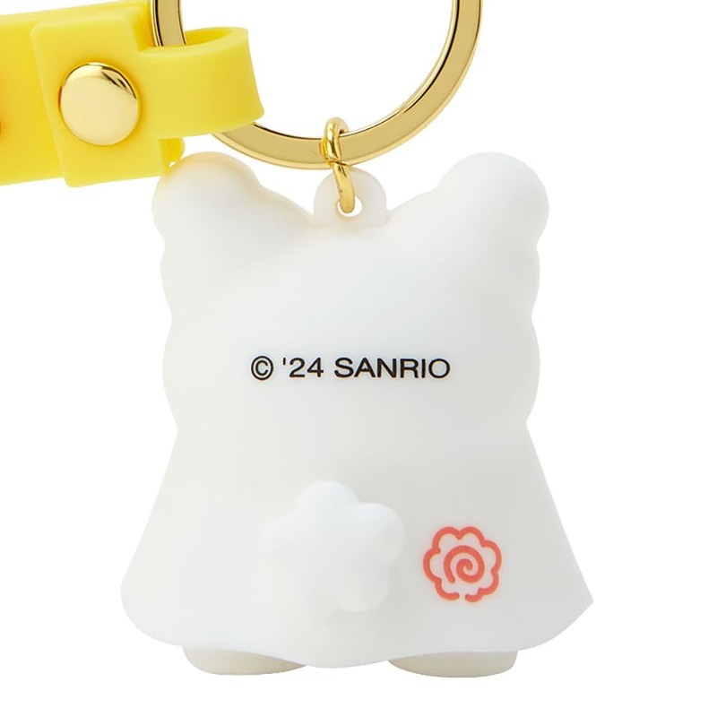 Sanrio 080454 Hanamaruobake 3D Keychain, 1.9 x 1.6 x 1.8