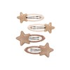 Star Pair Hair Clip Set | Gold Rush / Mocha