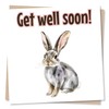 Cute Get Well Soon Card for Loved One - Bunny,