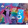 Exclusive Care Bears Pop Art Animation Cel Collectible - Limited