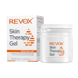 REVOX B77 - Skin Therapy Gel, 50 ml, Moisturizing Body Gel Oil, Nourishes and Softens Skin, Shea Butter, Vitamin E and Lavender Oil, Relieves Dryness and Restores Natural Balance