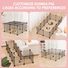 DIY Guinea Pig Cages with Door and Top, 25x25x12inch Small