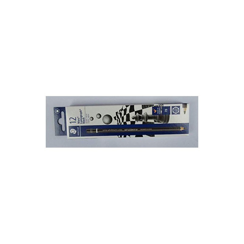 STAEDTLER Mars Lumograph Pencil Black Hardness 7B Pack