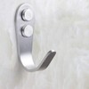 Deezio Extra Strong Stainless Steel Screw Single Hooks, Coat Hooks,