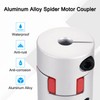 sourcing map Aluminum Shaft Coupling 13mm to 15mm Flexible Spider