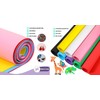 StoffBook Yellow Rubber Rubber 2 mm Craft Material Fabric C456