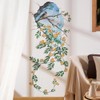 Fujitoya Wall Sticker 3D Flower DIY Fake Window Poster Wallpaper
